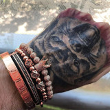 Luxury Macrame Charm Bracelet