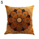 Classic Bohemian Geometric Square Pillowcase Living Room Throw Pillow Case 45x45cm