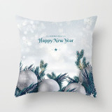 Christmas Printed Pillow Cover Cartoon Style Cushion Cover Deer Snowman Throw Pillow Decorative Pillows For Sofa Car Christmas Printed Pillow Cover Cartoon Style Cushion Cover Deer Snowman Throw Pillow Decorative Pillows For Sofa Car
