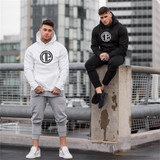 2020 Autumn Men Gyms Hoodies Gyms Fitness Bodybuilding Sweatshirt Pullover Sportswear Male Workout Hooded Jacket Clothing