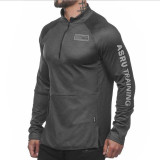 ALPHALETE Men Gyms Hoodies Gyms Fitness Bodybuilding Sweatshirt  Pullover Sportswear Male Workout Hooded Jacket Clothing