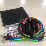 11 Pcs/Set Latex Resistance Bands Crossfit Training Exercise Yoga Tubes Pull Rope,Rubber