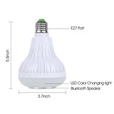 Wireless Speaker LED Light Bulb