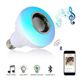 Wireless Speaker LED Light Bulb