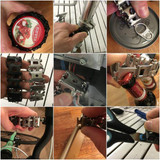 29 in 1 Stainless Steel Multi Functional Tool Bracelet