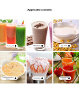 USB RECHARGEABLE MINI PORTABLE SMOOTHIE BLENDER FRUIT VEGETABLE ELECTRIC JUICER BLENDER 380ML