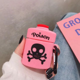 Unique design 3D cute airpod silicon case protective case
