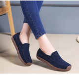 loafer shoes for women solid navy blue loafers