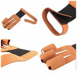 Archery Protect Glove 3 Fingers Pull Bow Leather Shooting Gloves