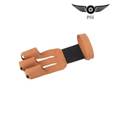 Archery Protect Glove 3 Fingers Pull Bow Leather Shooting Gloves