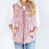 Womens Faux Fur Vest