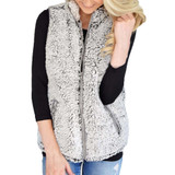 Womens Faux Fur Vest