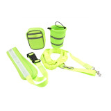 Hands Free Pet Dog Cat Running Jogging Padded Waist Belt Reflective