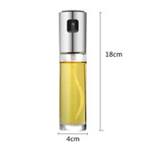 1PCS Kitchen Baking Glass Olive Oil Sprayer Oil Spray Empty Bottle Vinegar Bottle