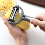 Multifunction 360 Degree Vegetable Julienne Peeler Fruit Potato Carrot Grater Slicer