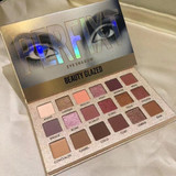 18 Color Nude Shining Eyeshadow Palette Makeup Glitter  Waterproof Cosmetics