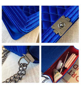 Velvet Designer Purse