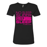 No Sleep Sleep Sleep Sleep Sleep Top - Hot Pink