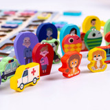 Kids Toys Montessori Educational Wooden Toys Early Educational Learning Toys