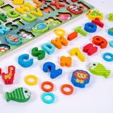 Kids Toys Montessori Educational Wooden Toys Early Educational Learning Toys