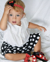 Genuine Leather Minnie Moccasins