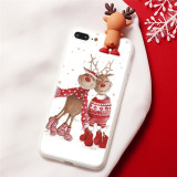 Christmas Cute Anime Deer Case For iPhone 11 12 Pro XS Max XR X SE 2 2020 Christmas Cute Anime Deer Case For iPhone 11 12 Pro XS Max XR X SE 2 2020