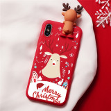 Christmas Cute Anime Deer Case For iPhone 11 12 Pro XS Max XR X SE 2 2020 Christmas Cute Anime Deer Case For iPhone 11 12 Pro XS Max XR X SE 2 2020