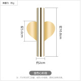 Creative wall flower ware Nordic style wall flower vase gold non perforated living room wall decoration Pendant home decore