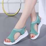 New Women Sandals Female Shoes Summer Wedge Comfortable Sandals Ladies Slip-on Flat Sandals Women Sandalias 35-44