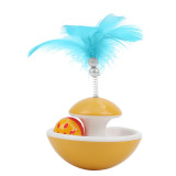 Rolling, scratching ball cat toy