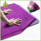 Non Slip Yoga Mat Cover Towel Fitness Mats Supplies