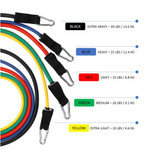 11pcs Resistance Band Set 11pcs Resistance Band Set