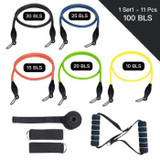 11pcs Resistance Band Set 11pcs Resistance Band Set