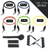 11pcs Resistance Band Set 11pcs Resistance Band Set