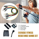 11pcs Resistance Band Set 11pcs Resistance Band Set