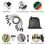 11pcs Resistance Band Set 11pcs Resistance Band Set