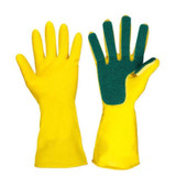 Gloves Dish Washing Cleaning Scouring