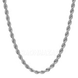 Iced Gold / Silver Buddha Pendant w/ 5mm Franco Chain / ELITE Pendant w/ 4mm Rope Chain Set