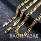 Hip Hop Blinged Out Hands of Hamsa Pendant w/ 5mm Miami Cuban Chain