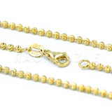 .925 Sterling Silver GOLD Plated Smiling Chubby Buddha (Clear Jade) Pendant w/ Moon Cut Ball Chain