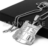BTS Army Vest Pendant w/ 2mm Box Chain