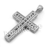 Lab diamond Micro Pave Shizzle Jesus Piece Pendant w/ Miami Cuban Chain BR060