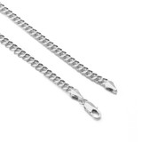 Lab diamond Micro Pave Rectangular Ice Pendant w/ Miami Cuban Chain BR010