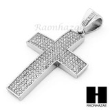 Hip Hop Cross Pendant 16" Choker 18" Tennis 30" Miami Cuban Chain 21S