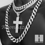 Hip Hop Cross Pendant 16" Choker 18" Tennis 30" Miami Cuban Chain 21S Hip Hop Cross Pendant 16" Choker 18" Tennis 30" Miami Cuban Chain 21S