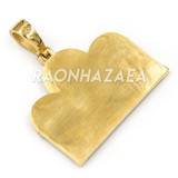 Hip Hop Iced Stainless Steel Gold/Silver Last Supper Pendant W Cuban Chain