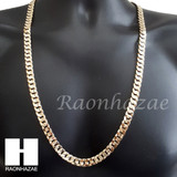 MEN GOLD MIGOS MUSIC NOTE CHARM CUT 30" CUBAN LINK CHAIN NECKLACE S086G
