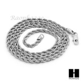 MENS HIP HOP PHARAOH KING-TUT CZ PENDANT 24" ROPE CHAIN NECKLACE N029