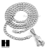 MENS HIP HOP PRAYING HANDS STARDUST CZ PENDANT 24" CUBAN NECKLACE N024