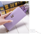 Cards Holder Wallet Ladies Cute Bowknot Women Long Wallet Pure Color Clutch Bag / Free Shipping Cards Holder Wallet Ladies Cute Bowknot Women Long Wallet Pure Color Clutch Bag / Free Shipping